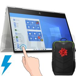 Laptop HP Envy 15 x360 Core i5-10210U, 8GB, 256GB SSD, Táctil 15.6 FHD, Huellas, W11 21H2 - Lap59