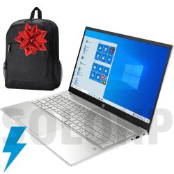 Laptop HP Pavilion 15 Core i5-1235U, 12GB, 256GB SSD, Iris Xe, 15.6 FHD,  Tec. Iluminado, W11 24H2 - Lap57