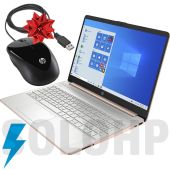 Laptop HP 15 Intel Celeron N4020, 4GB, 128GB SSD, 15.6 HD, Tec. Iluminado+Num, Huellas, W11 23H2 - Lap08