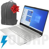 Laptop HP 15 Core i5-1135G7, 8GB, 256GB SSD, Iris Xe, 15.6 Full HD, Tec. Numérico, Huellas, W11 21H2 - Lap55F