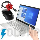 Laptop HP 15 Touch Core i3-1215U 12va Gen, 8GB, 256GB SSD, 15.6 HD, Tec. Numérico, W11 24H2 - Lap42