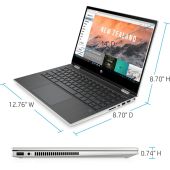 Laptop HP Pavilion 14 x360 Core i3-1115G4 11va Gen, 8GB, 128GB SSD, Táctil 14.0 HD, W11 24H2 - Lap35
